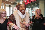 der "King" hatte erstmals einen Auftritt in Europa (©Foto: Martin Schmitz)